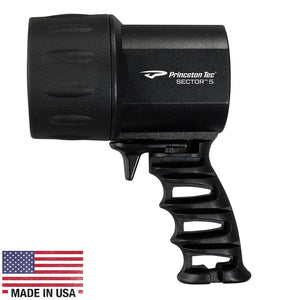 Princeton Tec Sector 5 Spotlight - Black [S522-BK] - BuoyMart.com  Flashlights Princeton Tec