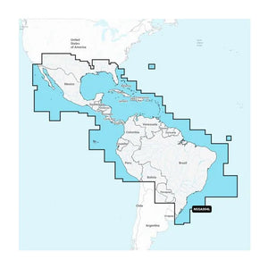 Garmin Navionics+ NSSA004L - Mexico, the Caribbean to Brazil - Inland  Coastal Marine Chart [010-C1285-20] - BuoyMart.com  Garmin Navionics+ Foreign Garmin
