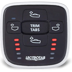 Lectrotab Manual Leveling Control - Single Actuator [MLC-1] - BuoyMart.com  Trim Tab Accessories Lectrotab
