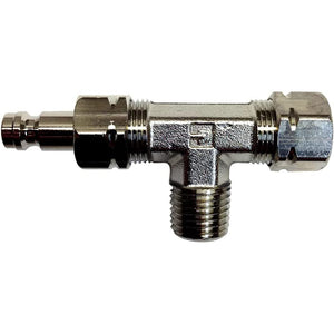 Uflex Tee Fitting w/Bleed Nipple f/IB  Stern Drive Cylinders [BLEED TEE] - BuoyMart.com  Steering Systems Uflex USA