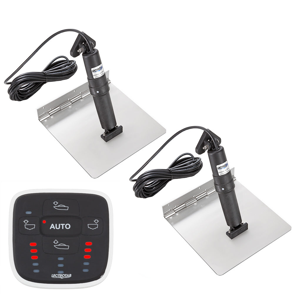Lectrotab XKA Stainless Steel Trim Tab Kit w/ALC-1 Control - 12 x 12 [XKASAL12X12] - BuoyMart.com  Trim Tabs Lectrotab