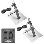 Lectrotab XKA Aluminum Alloy Trim Tab Kit w/Rocker Switch - 12 x 24 [XKAF12X24A] - BuoyMart.com  Trim Tabs Lectrotab