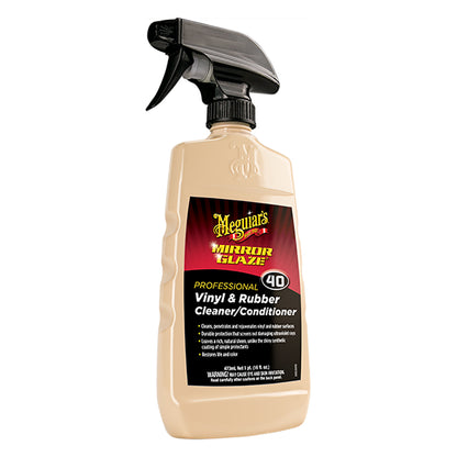 Meguiars M40 Mirror Glaze Vinyl  Rubber Cleaner  Conditioner - 16oz [M4016] - BuoyMart.com  Cleaning Meguiar's