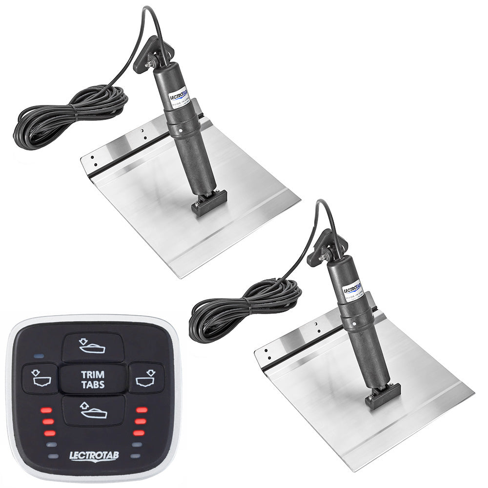 Lectrotab XKA Aluminum Alloy Trim Tab Kit w/MLC-1 Control - 9 x 24 [XKASML9X24A] - BuoyMart.com  Trim Tabs Lectrotab