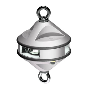 Lopolight Series 200-012 - Hoist Light - 2NM - White - Silver Housing [200-012G2-H1C] - BuoyMart.com  Navigation Lights Lopolight