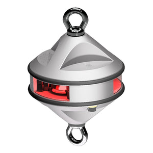 Lopolight Series 200-014 - Hoist Light - 2NM - Red - Silver Housing [200-014G2-H1C] - BuoyMart.com  Navigation Lights Lopolight
