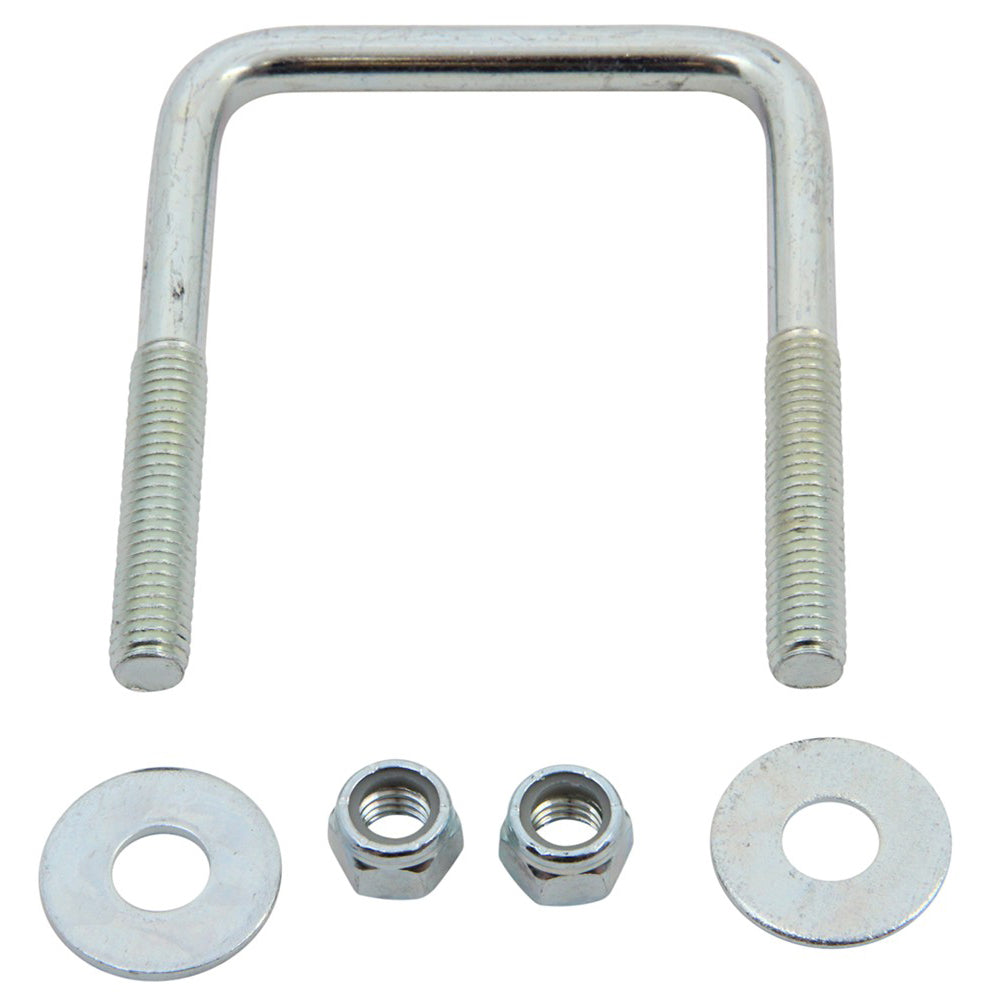 C.E. Smith Zinc U-Bolt 7/16"-14 X 3-1/8" X 4" w/Washers  Nuts - Square [15253A] - BuoyMart.com  Rollers & Brackets C.E. Smith