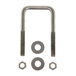 C.E. Smith Zinc U-Bolt 7/16"-14 X 3-1/8" X 3" w/Washers  Nuts - Square [15252A] - BuoyMart.com  Rollers & Brackets C.E. Smith