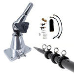Tigress XD Bay Series Top Mount System - 15 - Aluminum Black Outriggers Deluxe Rigging Kit [88823-3] - BuoyMart.com  Outriggers Tigress