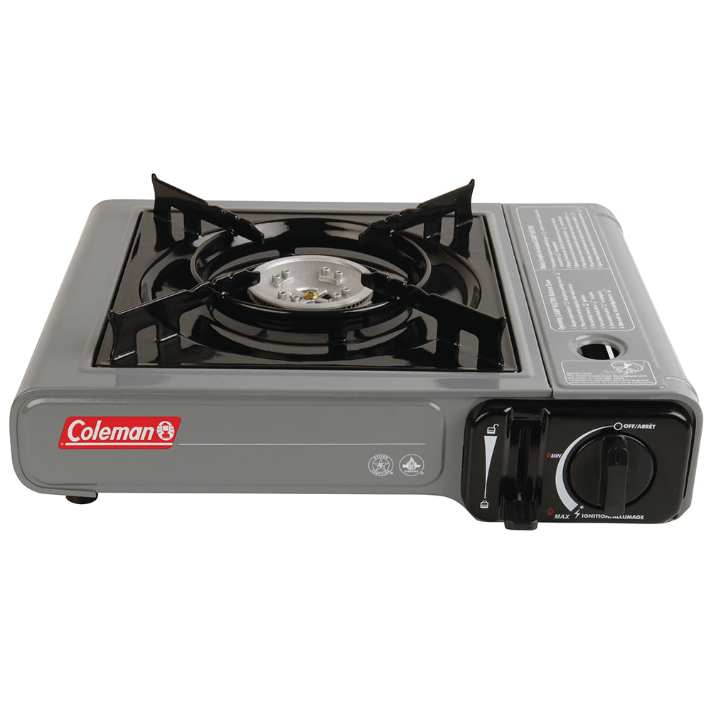 Coleman Table Top 1 Burner Butane Camping Stove - Grey [2000037885] - BuoyMart.com  Camping Coleman