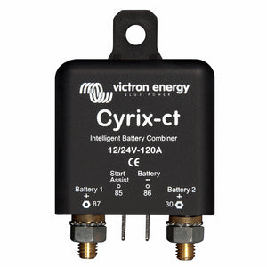Victron CYRIX-CT 12/24V-120A Intelligent Battery Combiner [CYR010120011R] - BuoyMart.com  Battery Management Victron Energy