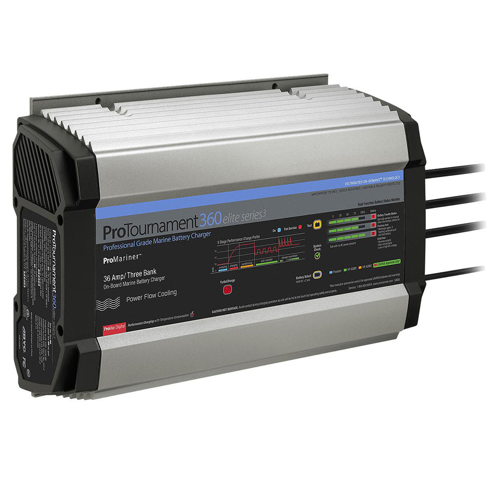 ProMariner ProTournament 360 Elite Series3 3-Bank On-Board Marine Battery Charger [53363] - BuoyMart.com  Battery Chargers ProMariner