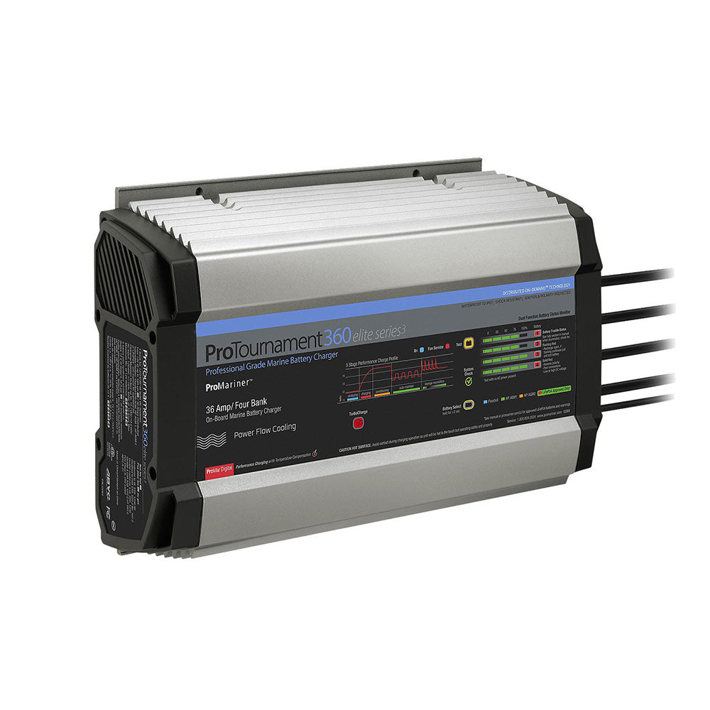 ProMariner ProTournament 360 Elite Series3 4-Bank On-Board Marine Battery Charger [53364] - BuoyMart.com  Battery Chargers ProMariner
