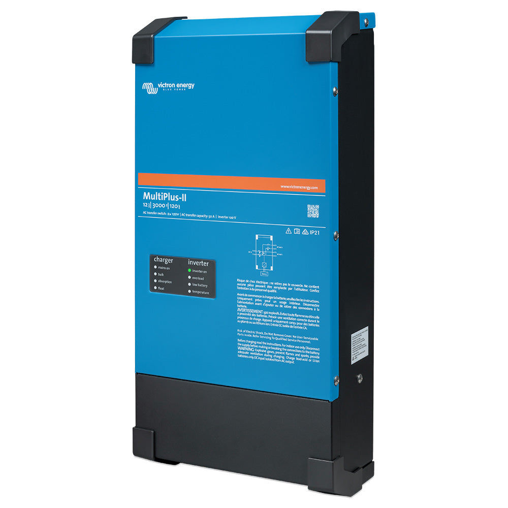 Victron MultiPlus-II 12/3000 - 120-50 - 2x 120V UL Approved [PMP122305102] - BuoyMart.com  Charger/Inverter Combos Victron Energy