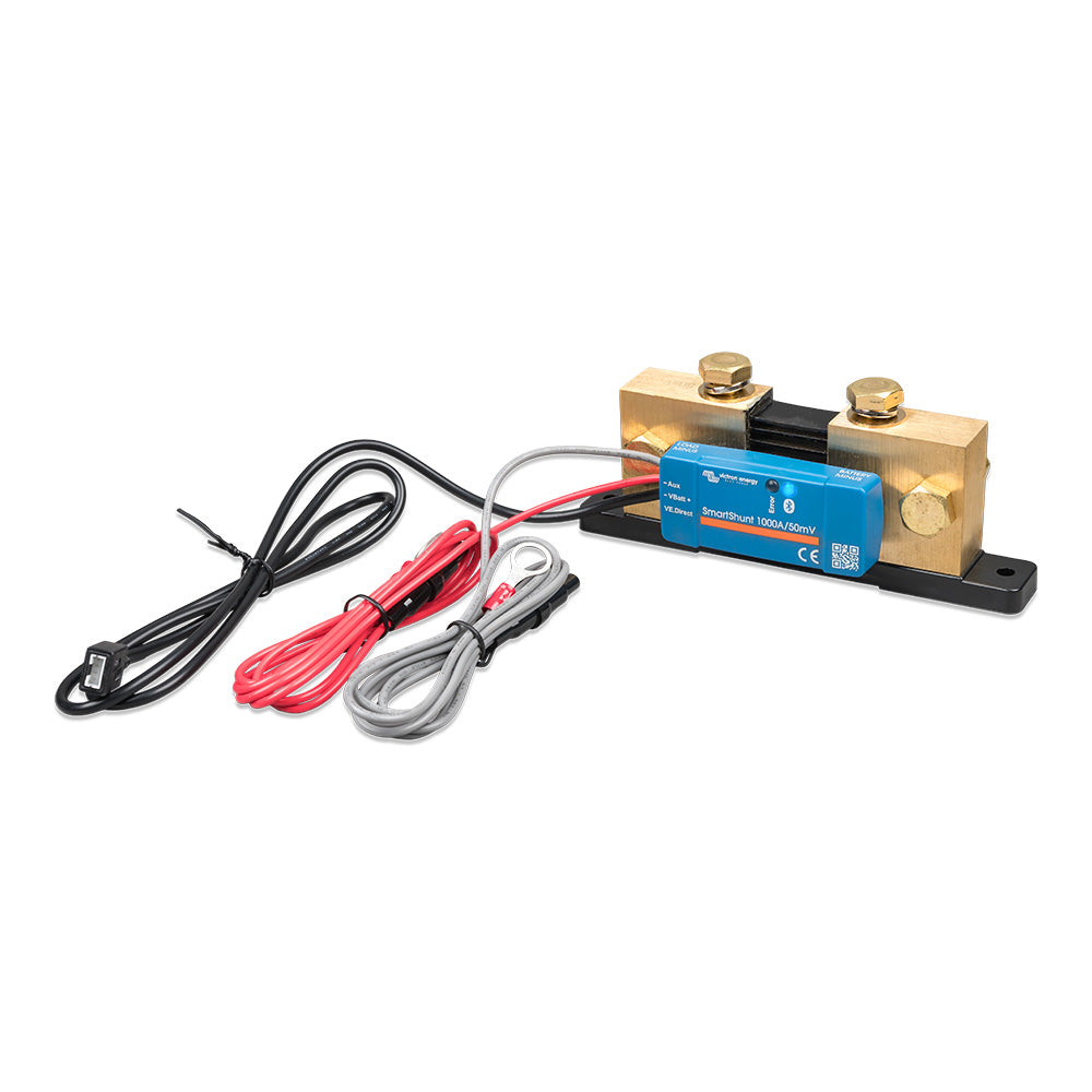 Victron SmartShunt 1000A/50MV IP65 Bluetooth Battery Monitor [SHU065210050] - BuoyMart.com  Meters & Monitoring Victron Energy