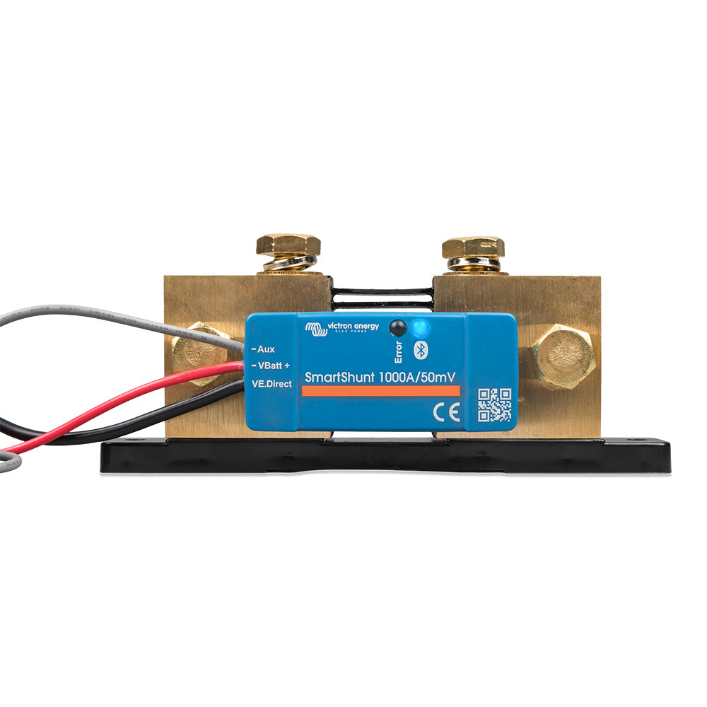 Victron SmartShunt 1000A/50MV IP65 Bluetooth Battery Monitor [SHU065210050] - BuoyMart.com  Meters & Monitoring Victron Energy