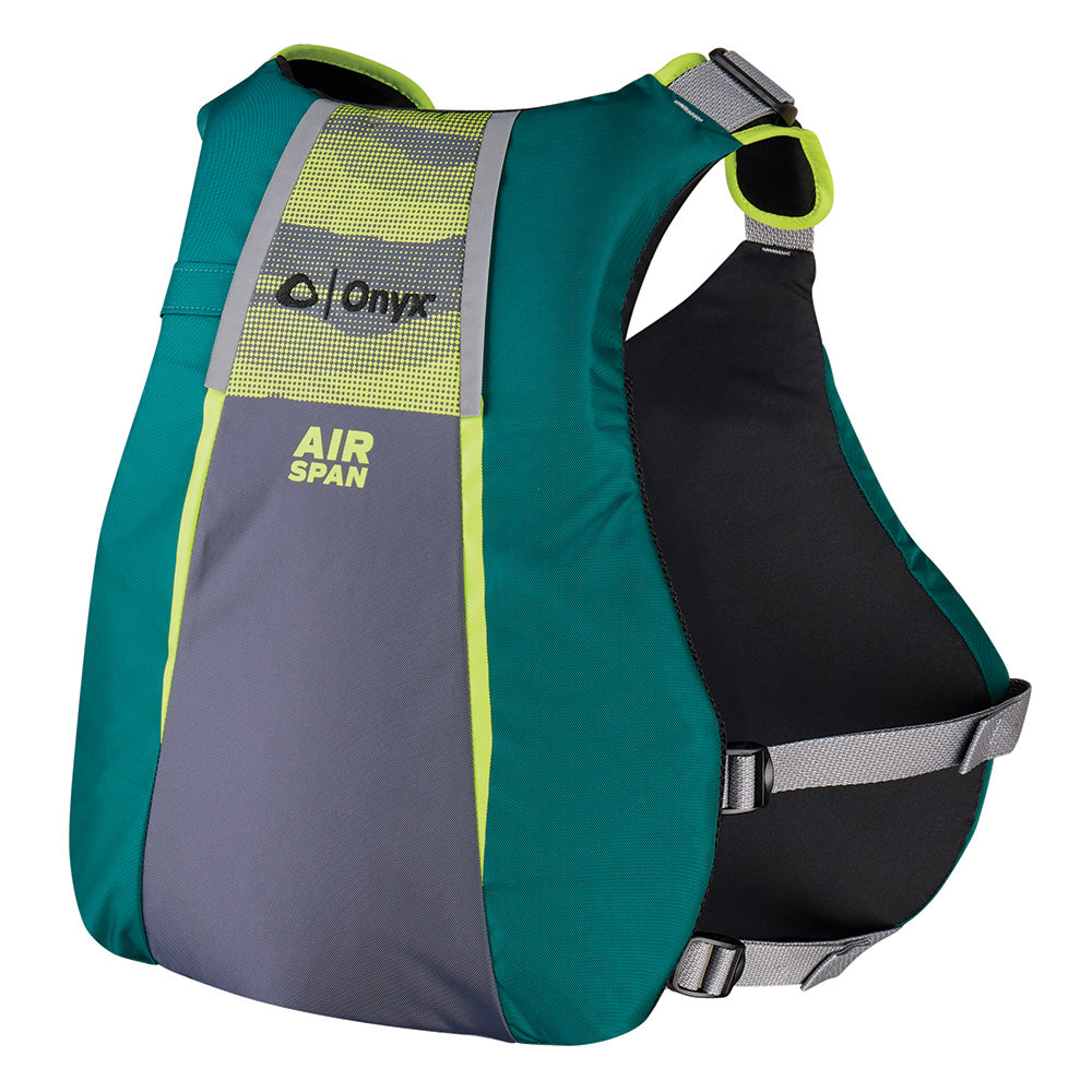 Onyx Airspan Angler Life Jacket - M/L - Green [123200-400-040-23] - BuoyMart.com  Life Vests Onyx Outdoor