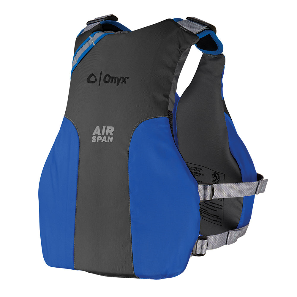 Onyx Airspan Breeze Life Jacket - XS/SM - Blue [123000-500-020-23] - BuoyMart.com  Life Vests Onyx Outdoor