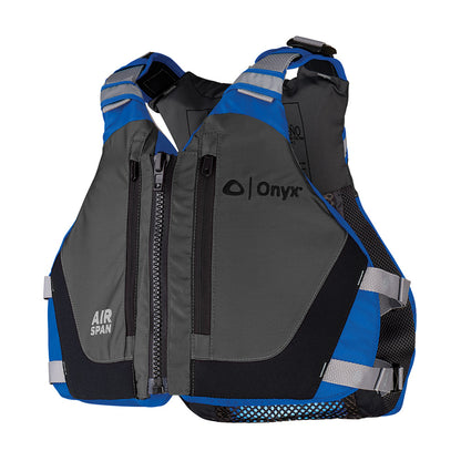 Onyx Airspan Breeze Life Jacket - XS/SM - Blue [123000-500-020-23] - BuoyMart.com  Life Vests Onyx Outdoor