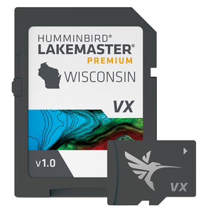 Humminbird LakeMaster VX Premium - Wisconsin [602010-1] - BuoyMart.com  Humminbird Humminbird