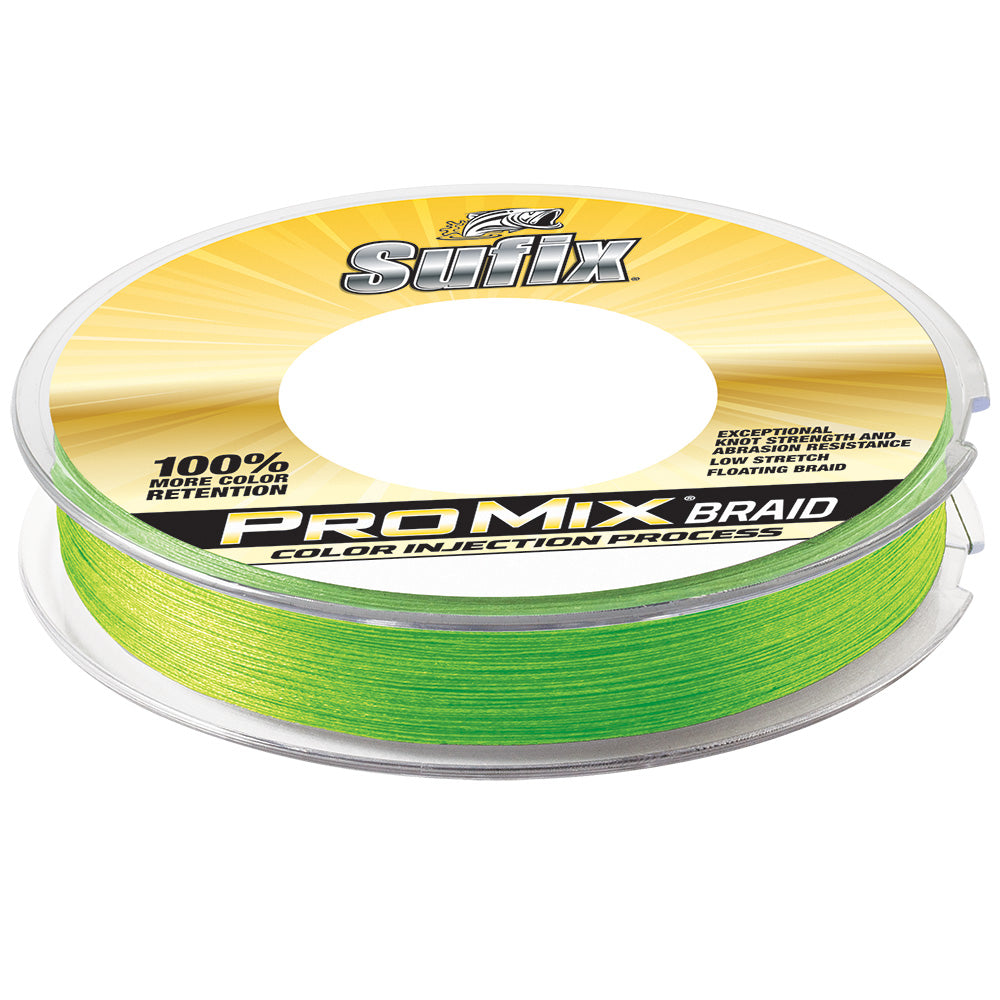 Sufix ProMix Braid - 10lb - Neon Lime - 300 yds [630-110L] - BuoyMart.com  Lines & Leaders Sufix