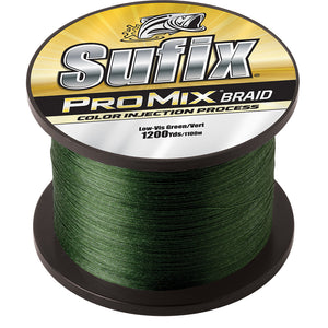 Sufix ProMix Braid - 10lb - Low-Vis Green - 1200 yds [630-310G] - BuoyMart.com  Lines & Leaders Sufix