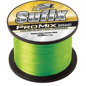 Sufix ProMix Braid - 40lb - Neon Lime - 1200 yds [630-340L] - BuoyMart.com  Lines & Leaders Sufix