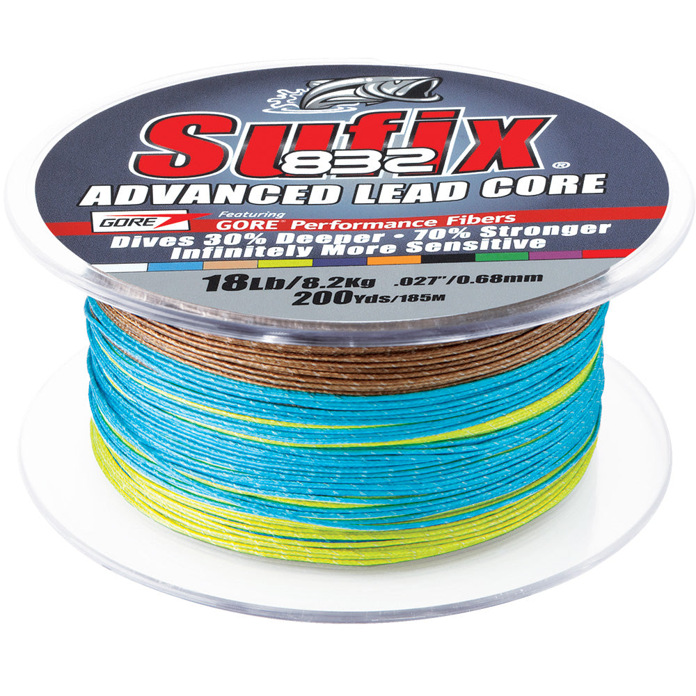 Sufix 832 Advanced Lead Core - 12lb - 10-Color Metered - 200 yds [658-212MC] - BuoyMart.com  Lines & Leaders Sufix