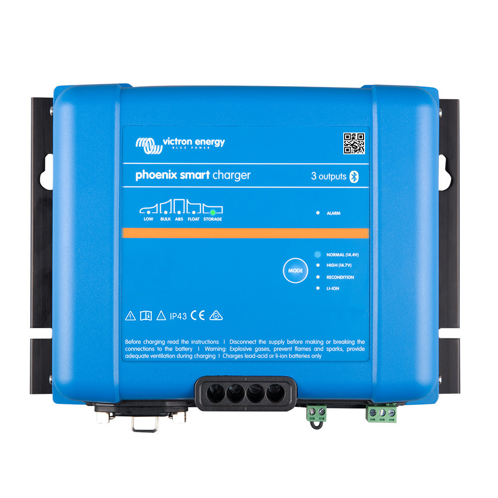 Victron Phoenix Smart IP43 Charger 24/25 (3) 120-240VAC Requires 5-15P Mains Cord [PSC242553095] - BuoyMart.com  Battery Chargers Victron Energy