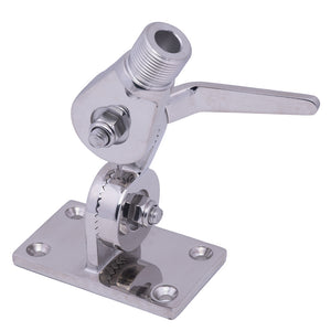 Whitecap Heavy-Duty Ratchet Antenna Mount - 316 Stainless Steel [S-1802BC] - BuoyMart.com  Antenna Mounts & Accessories Whitecap