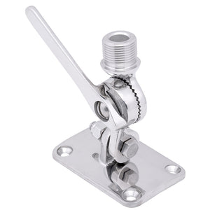 Whitecap Ratchet Antenna Mount - 316 Stainless Steel [S-1802C] - BuoyMart.com  Antenna Mounts & Accessories Whitecap