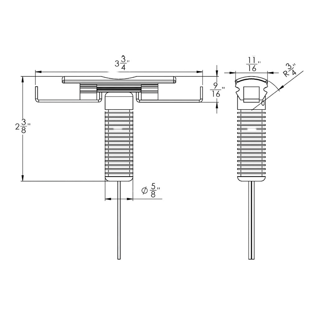 TACO Rub Rail Mounted LED Nav Light Set f/SuproFlex Only [F38-9960] - BuoyMart.com  Navigation Lights TACO Marine