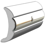 TACO Rigid Vinyl Flex-Core Rub Rail 2" x 7/8" - Frosty White 60 [V21-9906WHC60D-1] - BuoyMart.com  Rub Rail TACO Marine