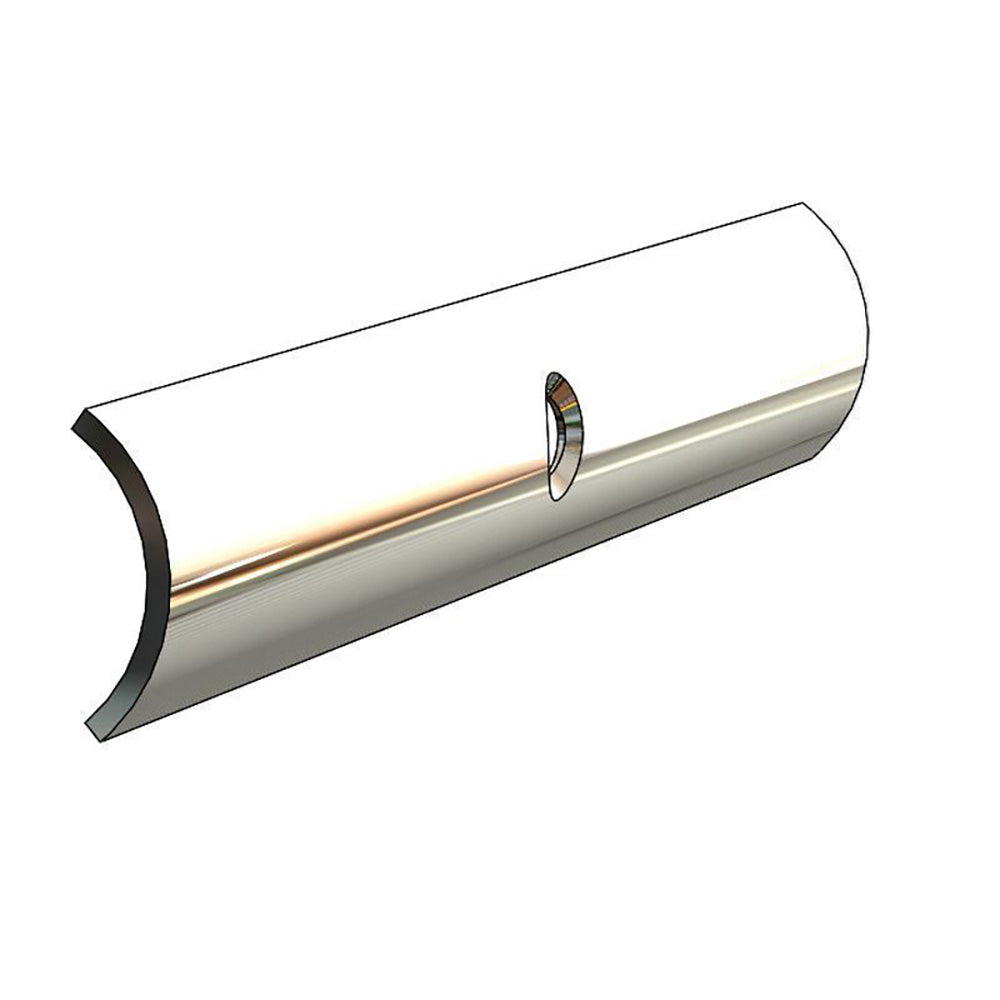 TACO Hollow Back 304 Stainless Steel Rub Rail Insert 3/4" x 6 [S11-4511P6-1] - BuoyMart.com  Rub Rail TACO Marine