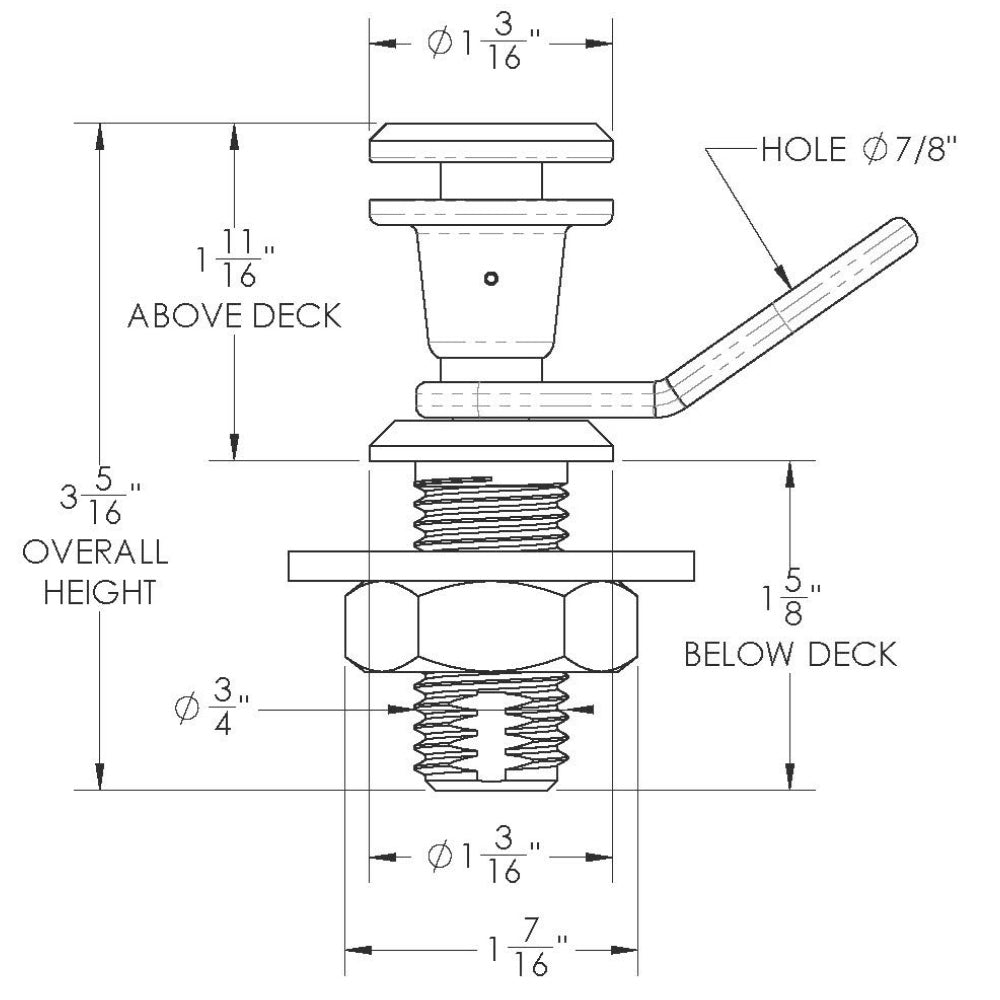 TACO Quick Release Fender Lock Kit [F16-0200-1] - BuoyMart.com  Fender Accessories TACO Marine