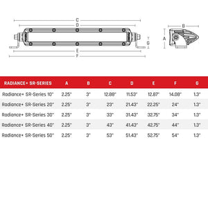 RIGID Industries Radiance+ SR-Series LED Light - 8 Option RGBW Backlight - 30" [230603] - BuoyMart.com  Lighting RIGID Industries