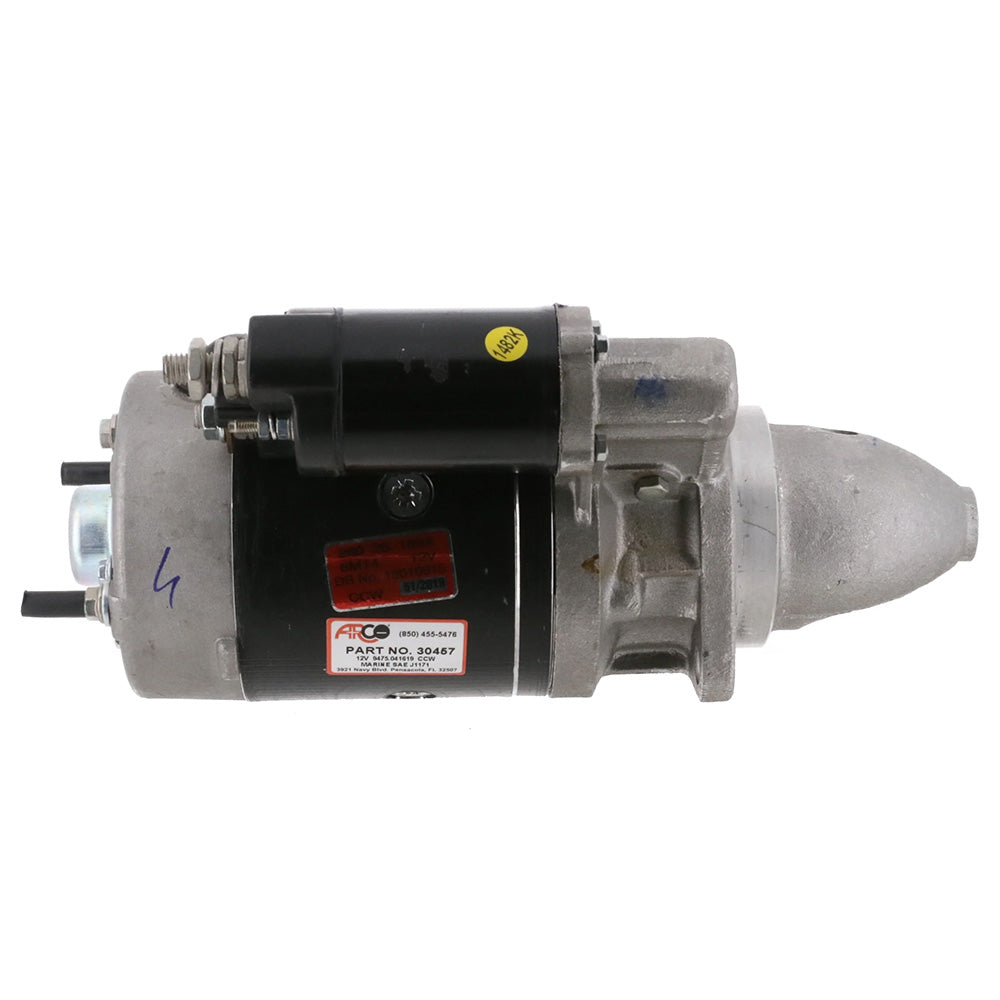 ARCO Marine Top Mount Inboard Starter - Counter Clockwise Rotation [30457] - BuoyMart.com  Starters ARCO Marine