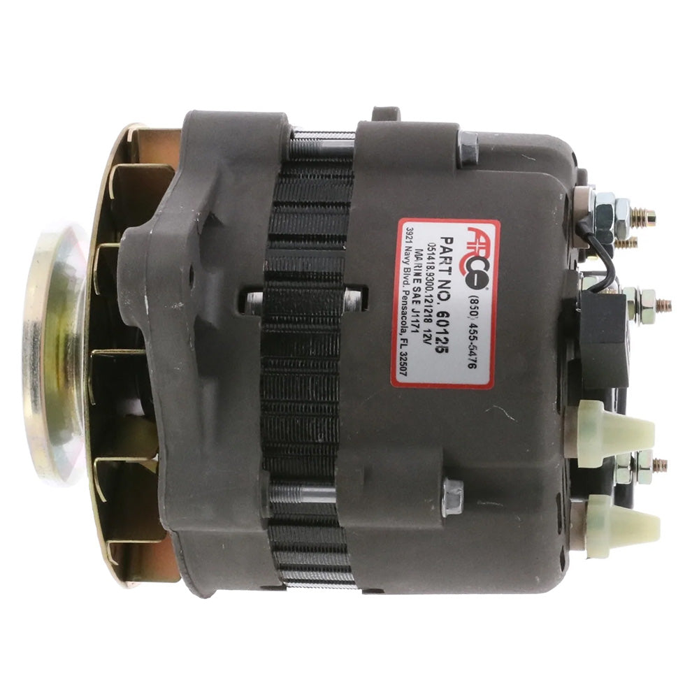 ARCO Marine Premium Replacement Inboard Alternator w/Single Groove Pulley - 12V 55A [60125] - BuoyMart.com  Alternators ARCO Marine