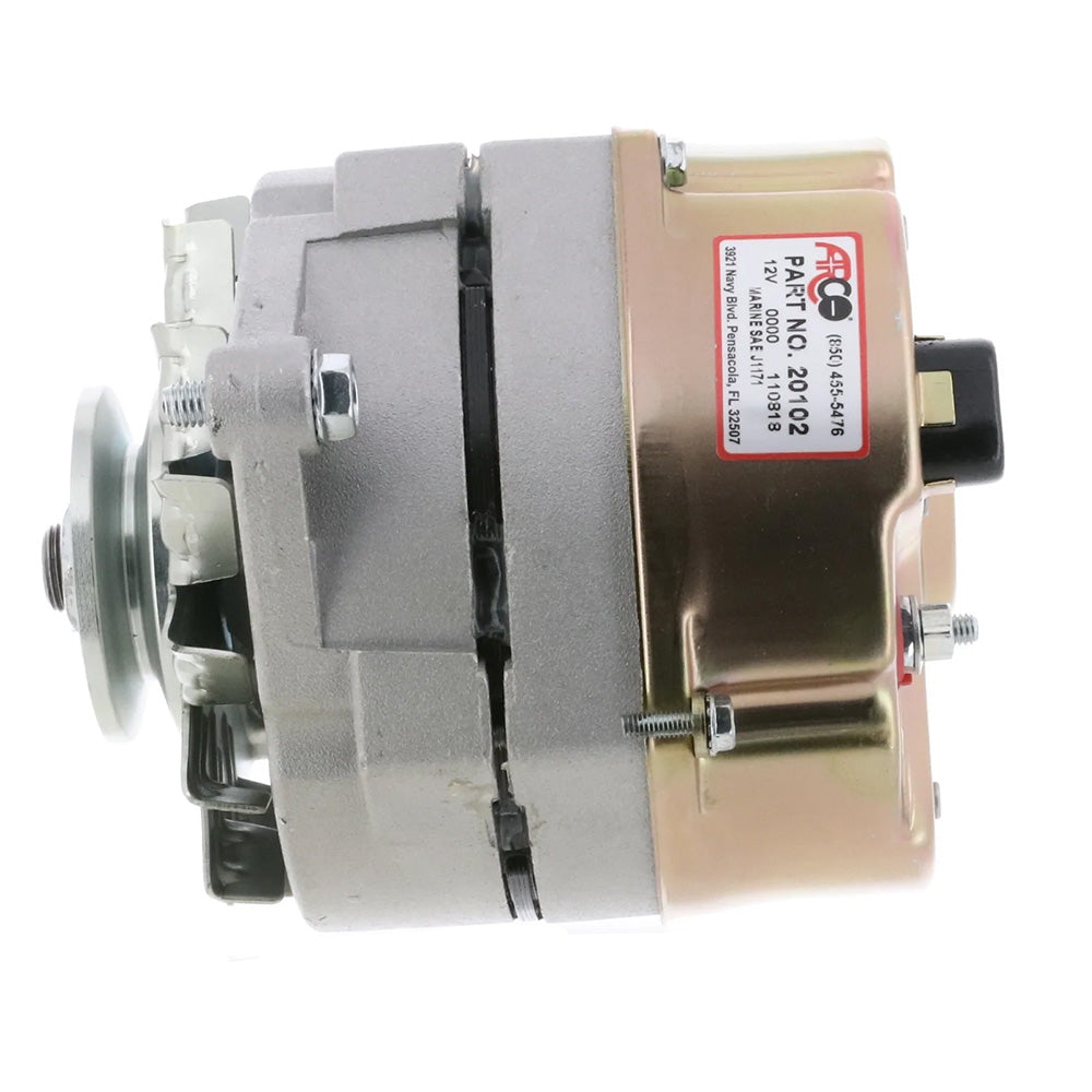 ARCO Marine Premium Replacement Alternator w/Single Groove Pulley - 12V 70A [20102] - BuoyMart.com  Alternators ARCO Marine