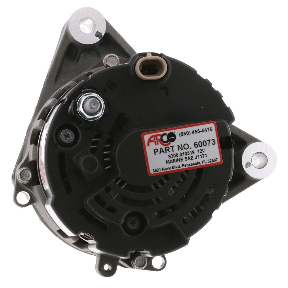 ARCO Marine Premium Replacement Inboard Alternator w/55mm Multi-Groove Pulley - 12V 65A [60073] - BuoyMart.com  Alternators ARCO Marine