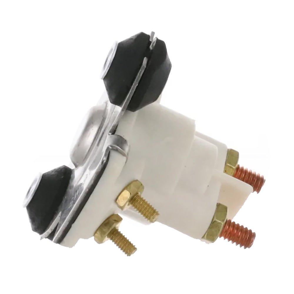 ARCO Marine Outboard Solenoid w/Flat Isolated Base  White Housing [SW097] - BuoyMart.com  Accessories ARCO Marine