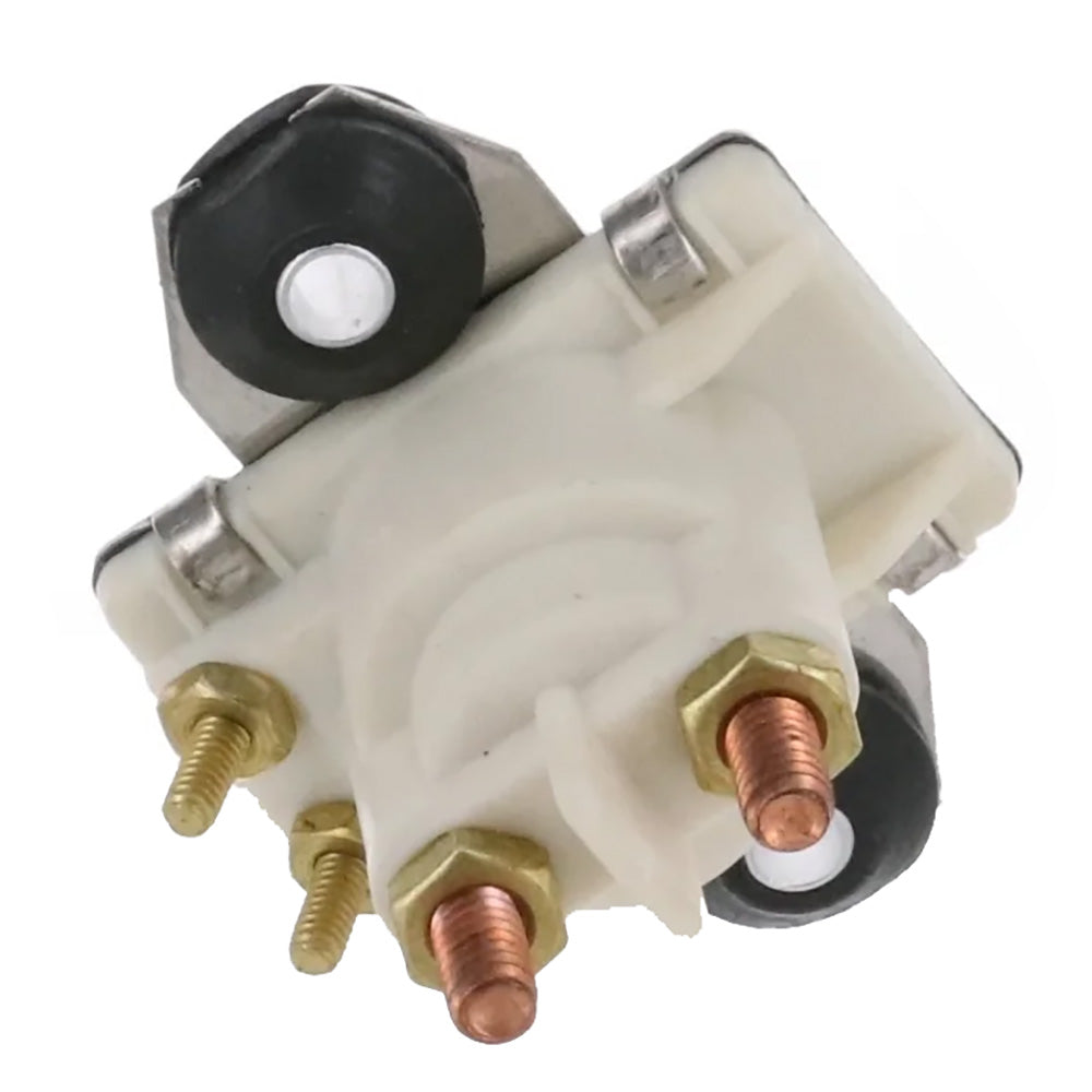 ARCO Marine Outboard Solenoid w/Flat Isolated Base  White Housing [SW097] - BuoyMart.com  Accessories ARCO Marine