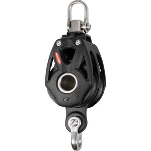 Ronstan Series 40 Orbit BB Double Block w/Becket  Swivel Shackle [RF48210] - BuoyMart.com  Blocks Ronstan