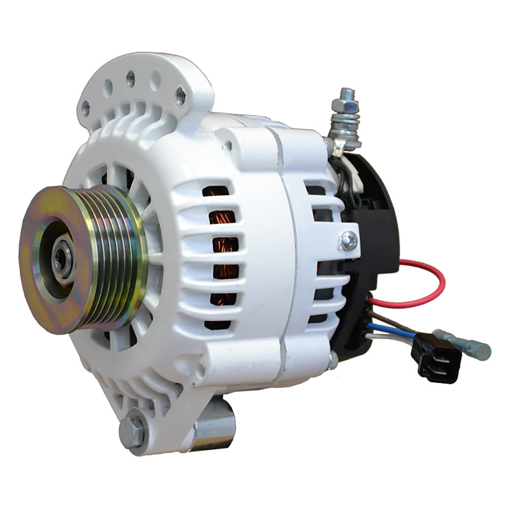 Balmar Alternator 100 AMP 12V 1-2" Single Foot Spindle Mount K6 Pulley w/Isolated Ground [621-100-K6] - BuoyMart.com  Alternators Balmar