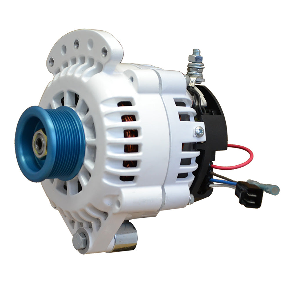 Balmar Alternator 120 AMP 12V 1-2" Single Foot Spindle Mount J10 Pulley w/Isolated Ground [621-120-J10] - BuoyMart.com  Alternators Balmar