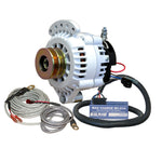 Balmar Alternator 100 AMP Kit 12V 1-2" Single Foot Spindle Mount Dual Vee Pulley Regulator  Temp Sensor [621-VUP-MC-100-DV] - BuoyMart.com  Alternators Balmar