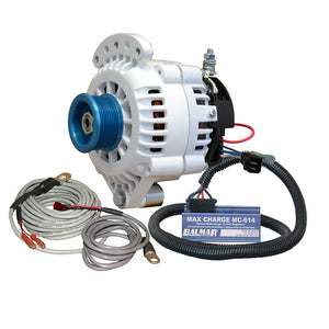 Balmar Alternator 100 AMP Kit 12V 1-2" Single Foot Spindle Mount J10 Pulley Regulator  Temp Sensor [621-VUP-MC-100-J10] - BuoyMart.com  Alternators Balmar