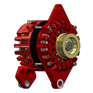 Balmar Alternator 170 AMP 12V 4" Dual Foot Saddle K6 Pulley [XT-DF4-170-K6] - BuoyMart.com  Alternators Balmar