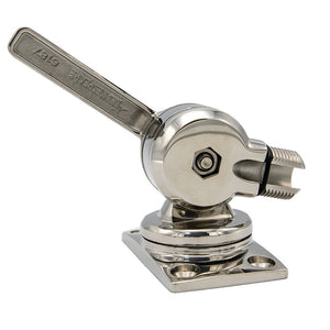 Shakespeare 6187 Sleek  Compact Stainless Steel Rotatable 4-Way Ratchet Mount [6187] - BuoyMart.com  Antenna Mounts & Accessories Shakespeare