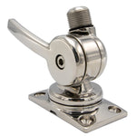 Shakespeare 6187 Sleek  Compact Stainless Steel Rotatable 4-Way Ratchet Mount [6187] - BuoyMart.com  Antenna Mounts & Accessories Shakespeare